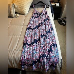 Lilly Pulitzer Maxi Dress Sz 10 EUC